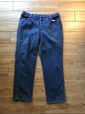 Vintage Men’s LEE RIDERS Straight Leg Blue JEANS 41x32